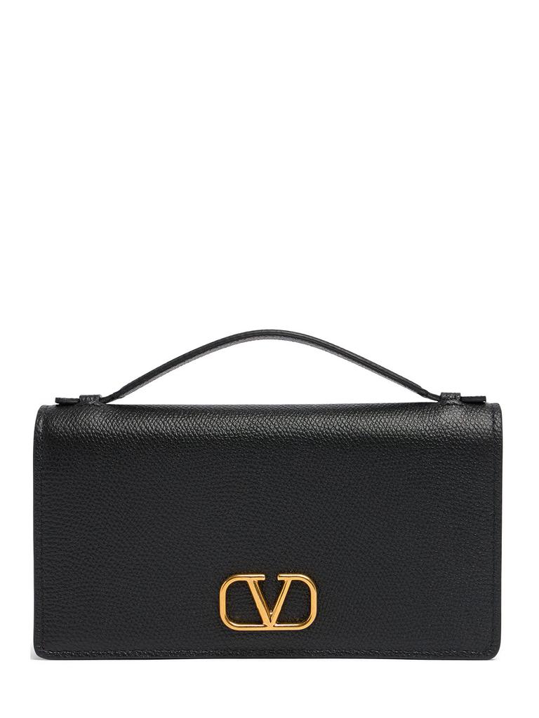 VALENTINO GARAVANI V Logo Signature Wallet W/chain