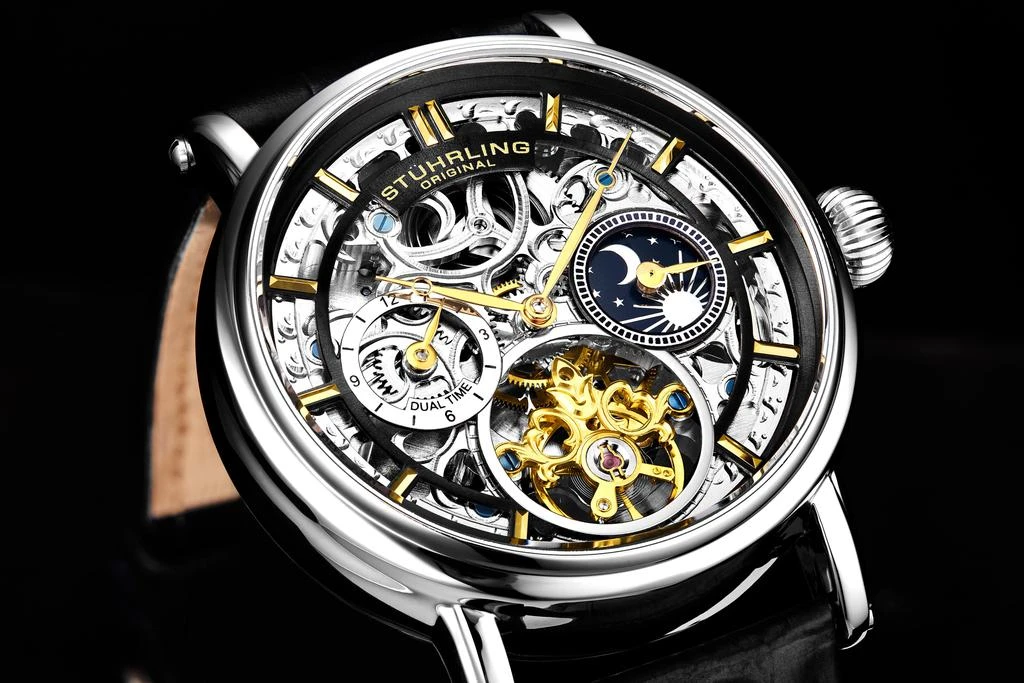 Stuhrling Original 4000 Automatic 43mm Skeleton 9