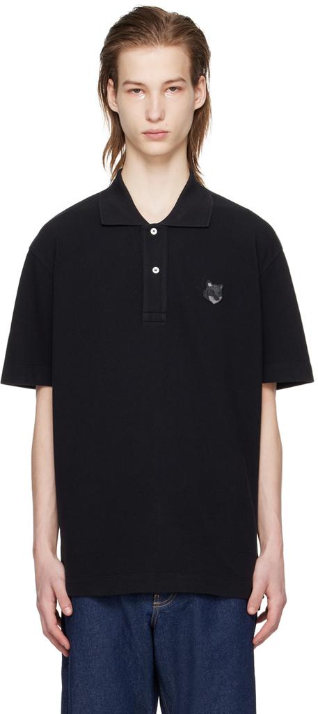 Black Bold Fox Head Polo – On Sale Now with Up to 47% Off
