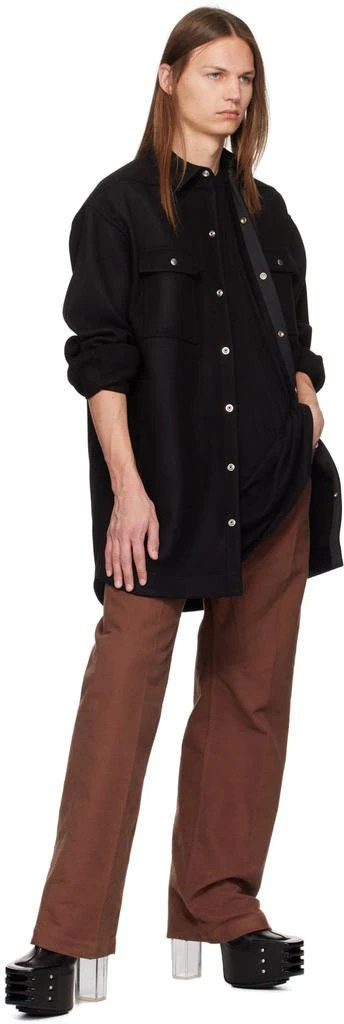 Rick Owens Brown Porterville Geth Jeans 4