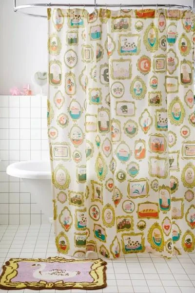 Urban Outfitters Little Frames Shower Curtain 1