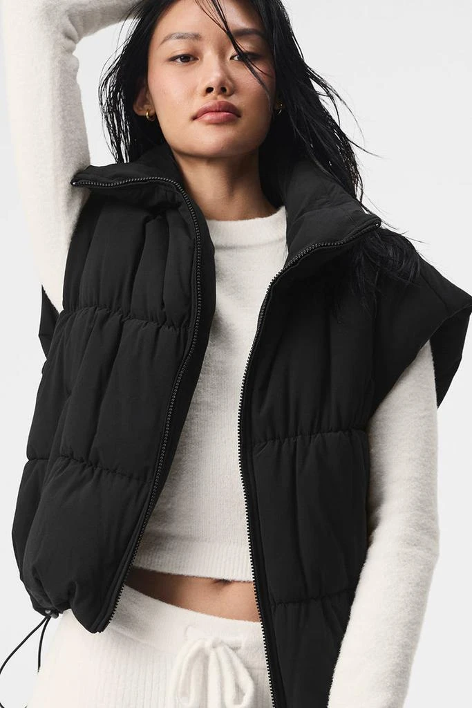 Alo Incline Puffer Vest - Ivory 2
