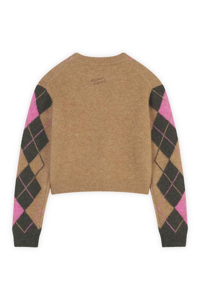 Maison Kitsune Boxy-Cut Wool And Alpaca Jumper