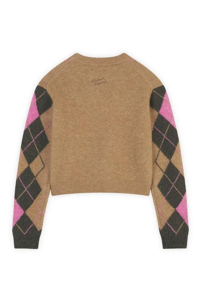 Maison Kitsune Boxy-Cut Wool And Alpaca Jumper 2