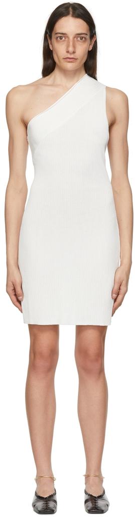 AERON Off-White Ellis Mini Dress