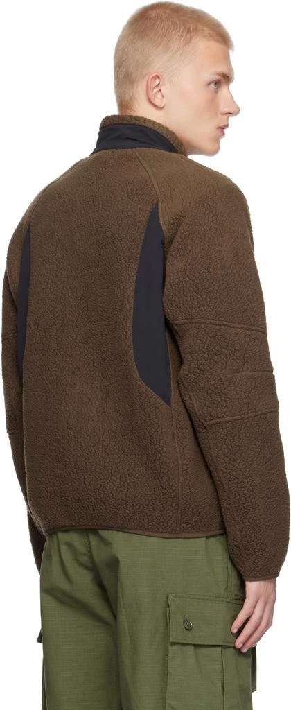 ROA Brown Polartec Fleece Jacket 3