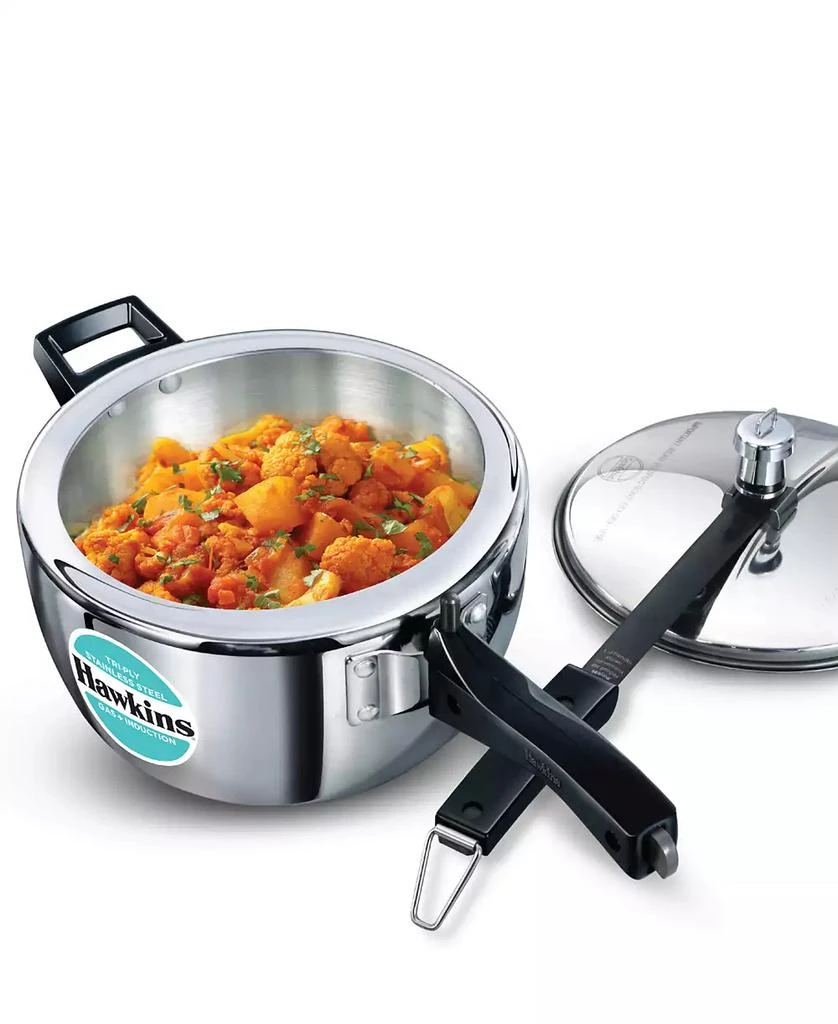 Hawkins 3.5 Liter Triply Stainless Steel Pressure Cooker 4