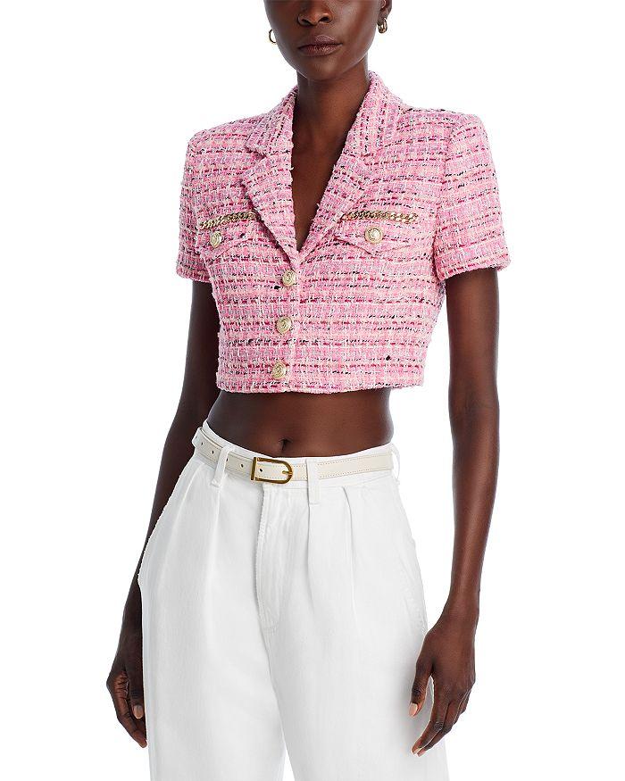 Generation Love Lillith Cropped Tweed Blazer
