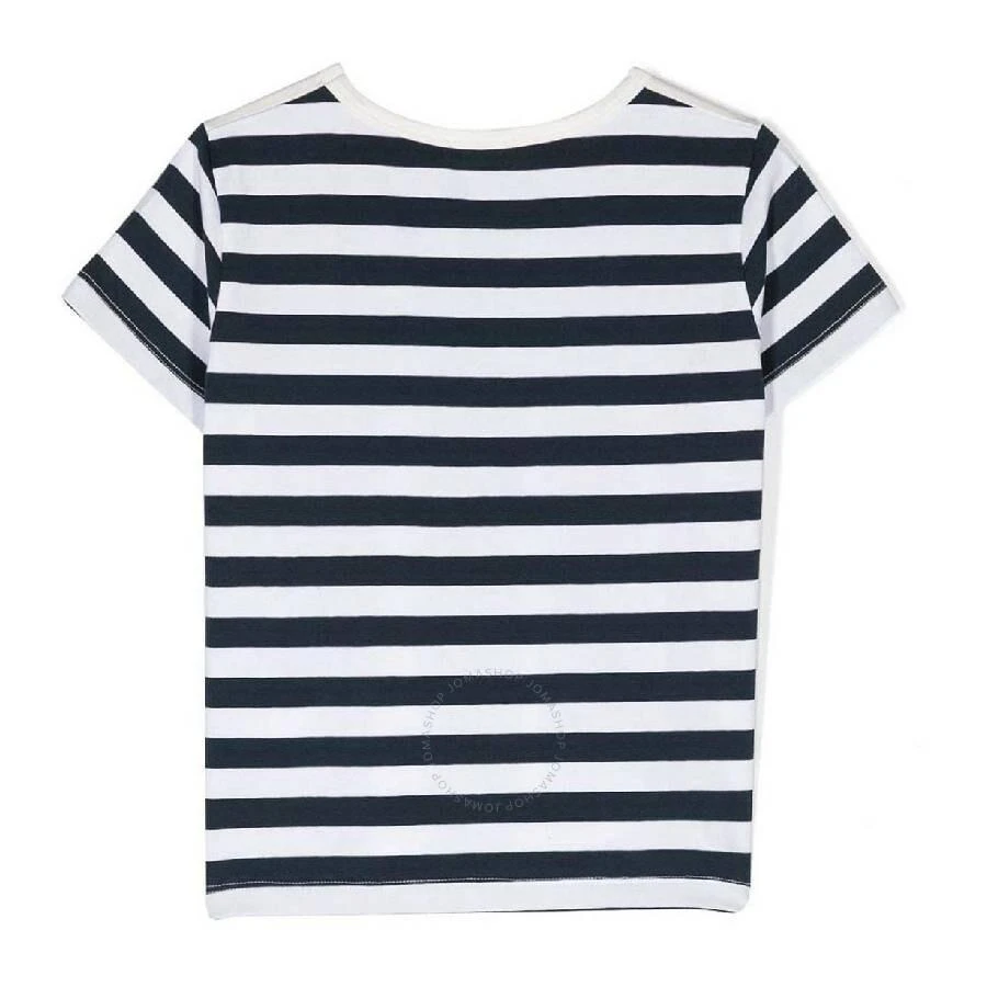 Young Versace Girls Medusa Striped T-Shirt 2