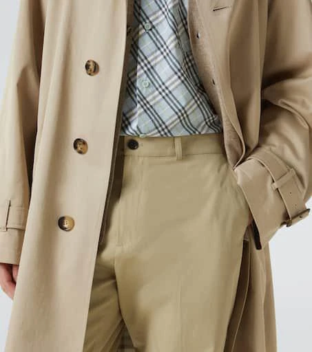Burberry Cotton gabardine slim pants 5