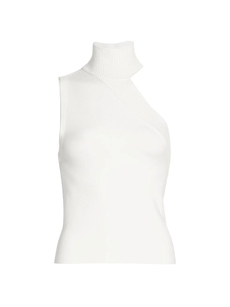 Alice + Olivia Kiki Multi-Stitch Cutout Tank Top 1