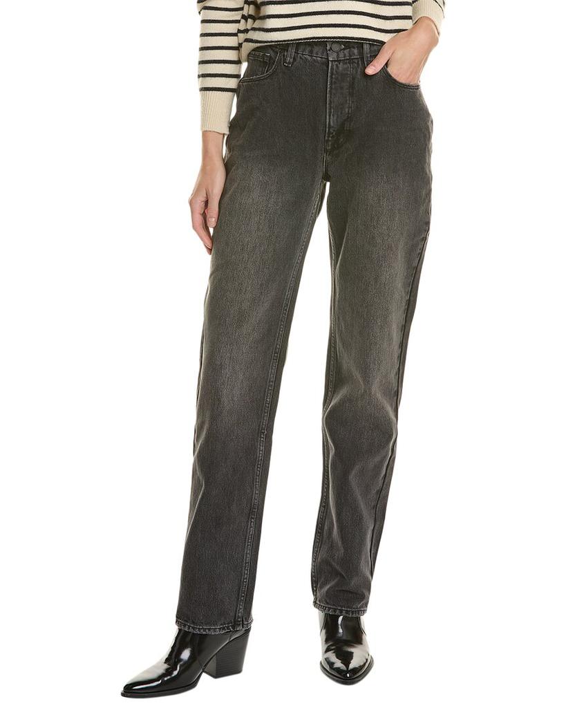 Good American Good 90s Icon Black Straight Jean