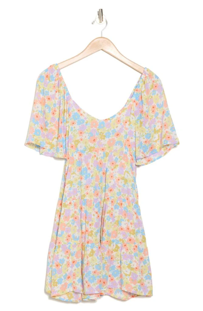 Billabong Take a Chance Floral Minidress 4