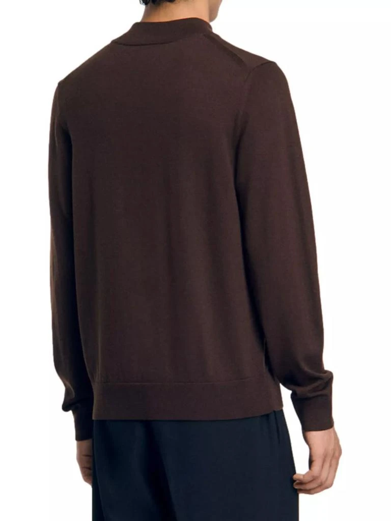 Sandro Mock Neck Sweater 3