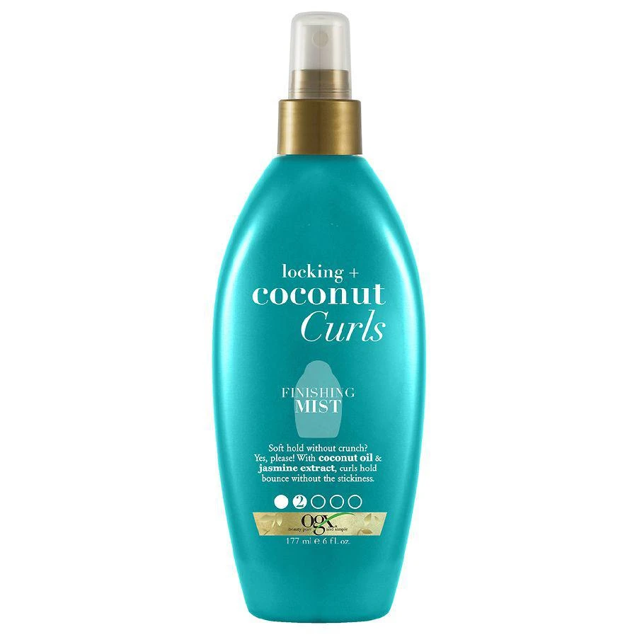 OGX Locking + Coconut Curls Finishing Mist Coconut Milk, Tangerine & Warm Vanilla 1