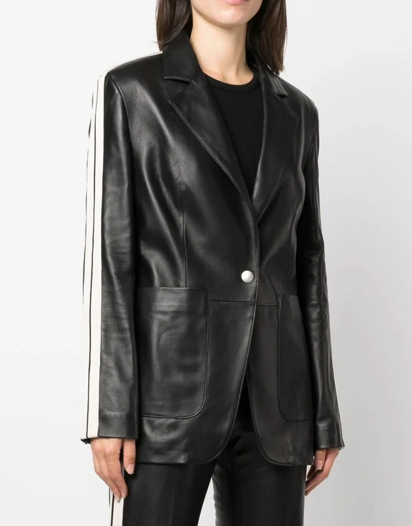 Palm Angels LEATHER TRACK BLAZER 3