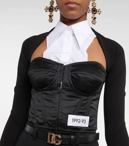 Dolce & Gabbana x Kim off-shoulder bustier top 4