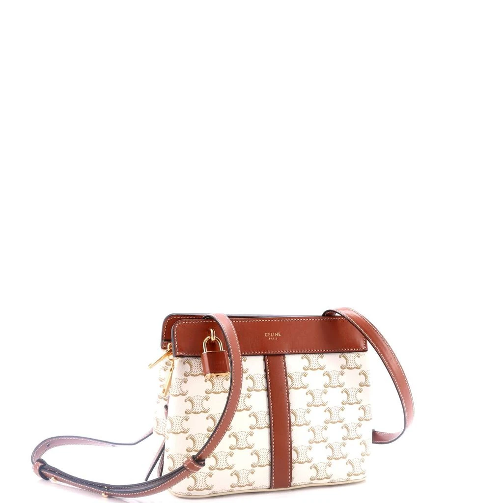 Celine Teen Cabas De France Bag Triomphe Coated Canvas Small 2