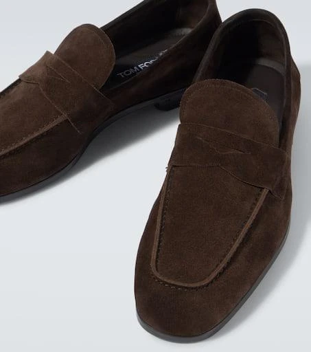 Tom Ford Sean suede penny loafers 3