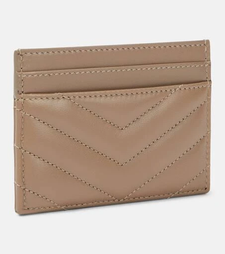 Yves Saint Laurent Cassandre matelassé leather cardholder 3