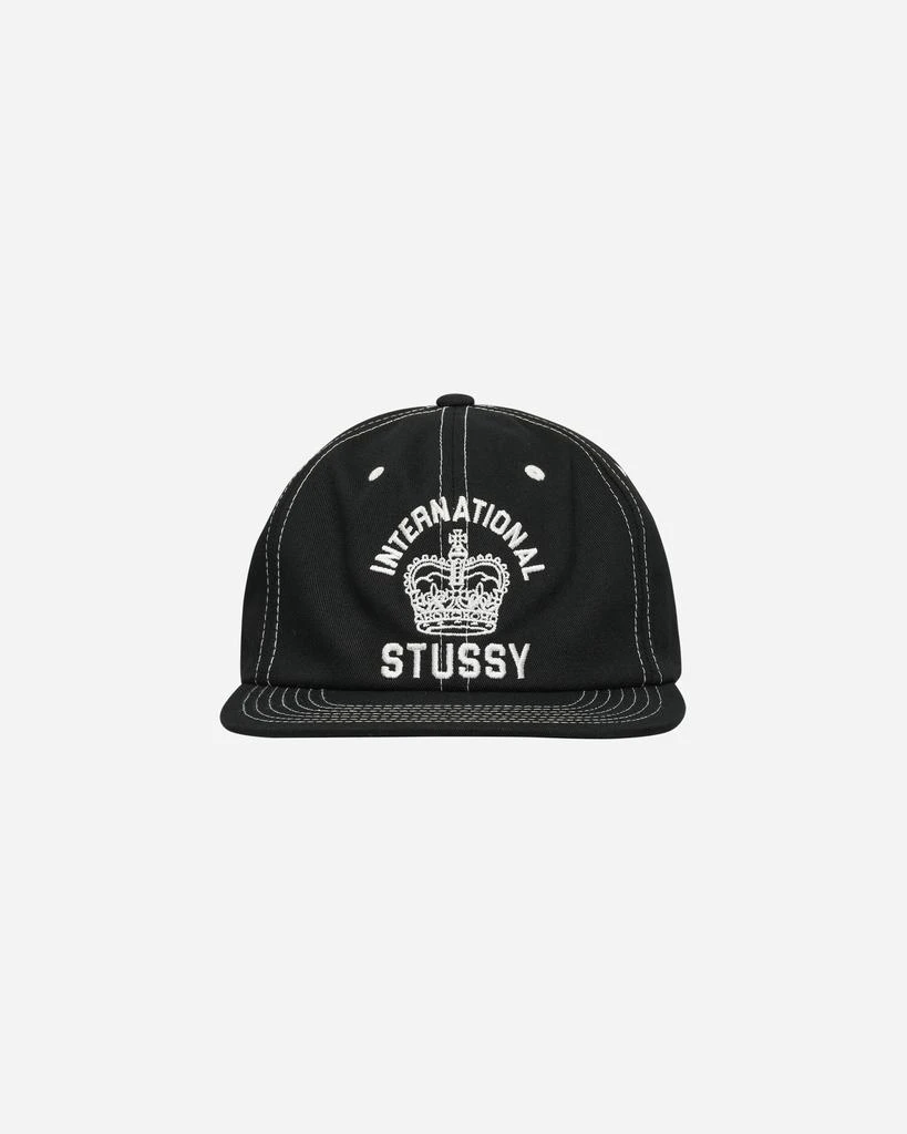 STUSSY Stüssy International Crown Strapback Cap Black 2