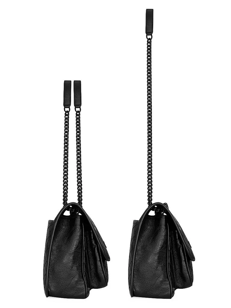 Yves Saint Laurent Niki Medium Shoulder Bag in Vintage Leather 6