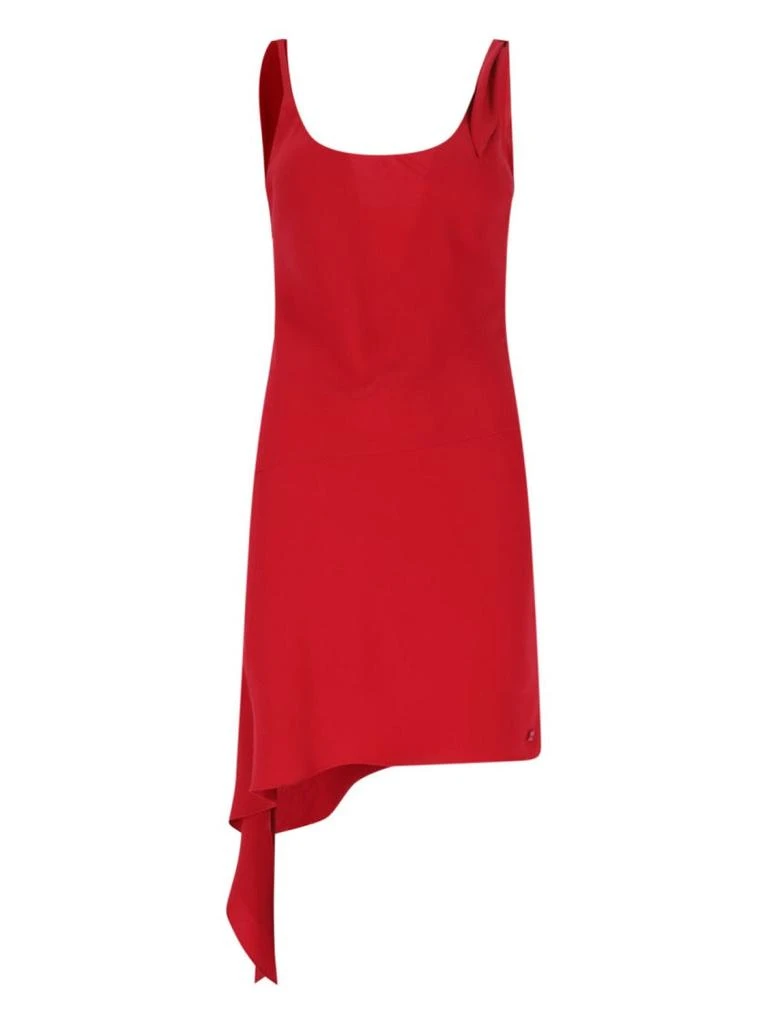 Scarf" Asymmetric Mini Dress  Red  On Sale Now with Up to 19% Off |  Discover Exclusive Deals & Savings at BeyondStyle  Authentic Courrges  women|clothing|dresses with Limited-Time Discounts, Free Shipping,
