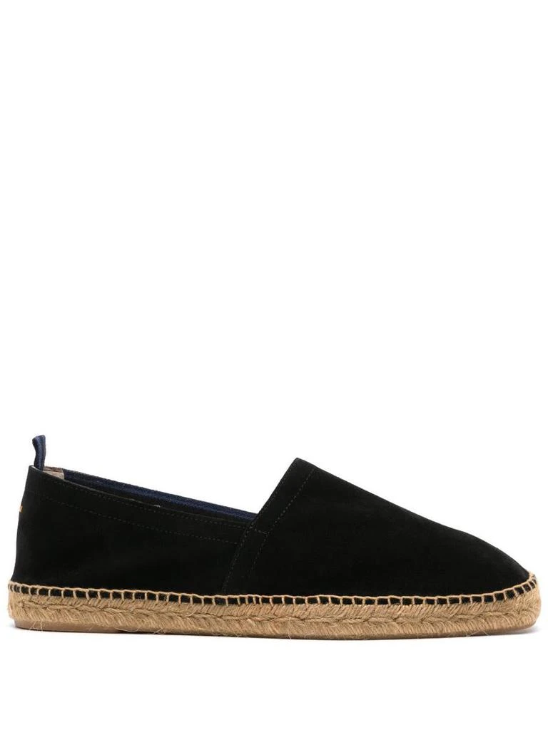 CASTAÑER Castañer Pablo Espadrilles Low-Cut In Black Suede 1