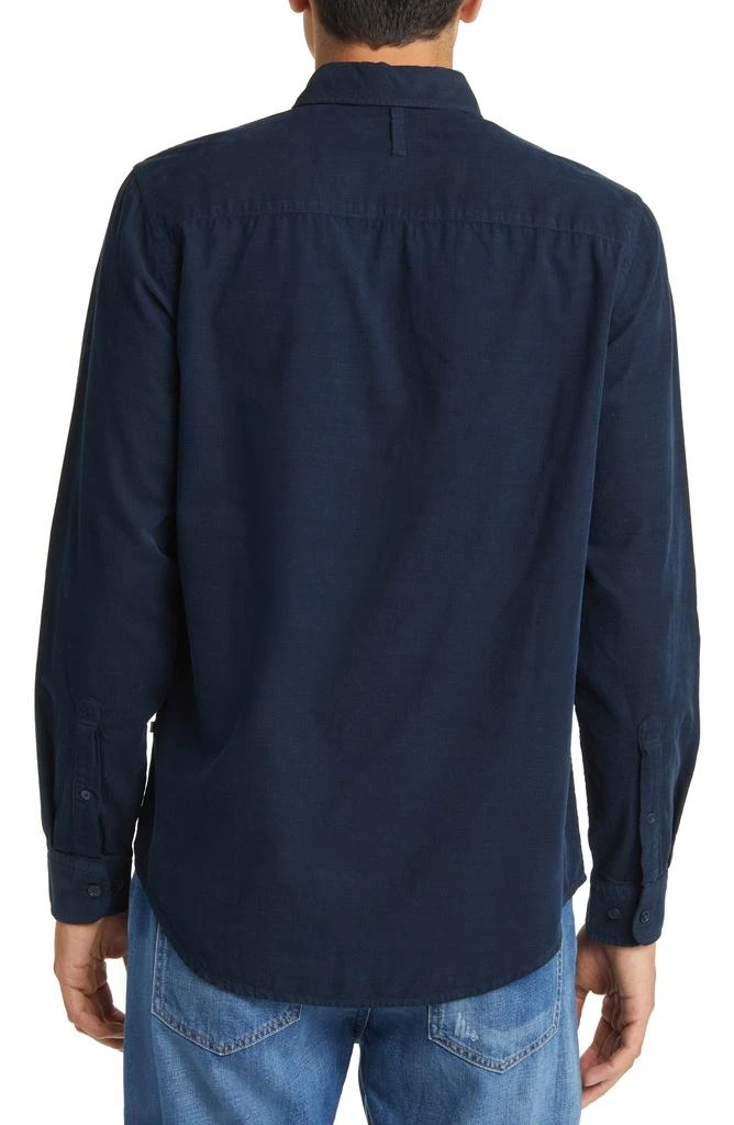 NN07 Arne 5082 Solid Button-Down Shirt 3