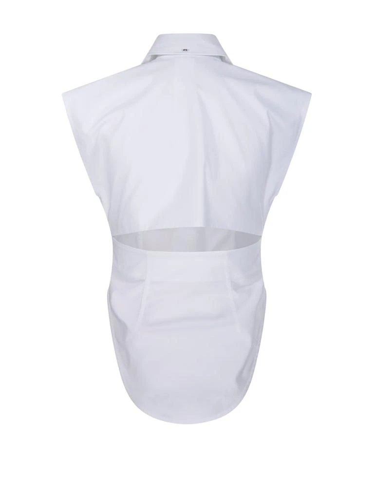 Max Mara Sportmax Sabato Button-Up Sleeveless Shirt 2