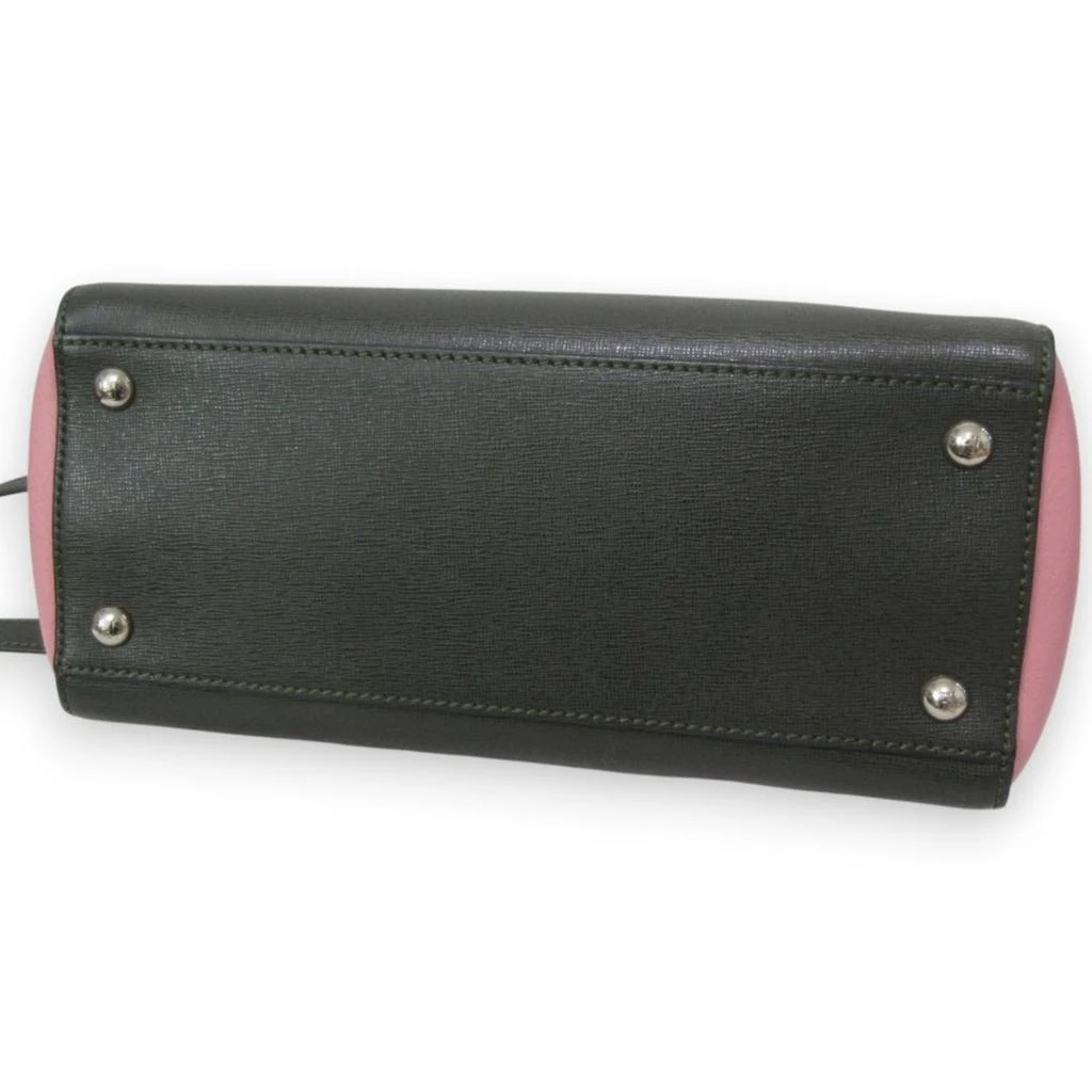 Fendi pink Leather Handbag Shoulder Bag (Pre-Owned) 5