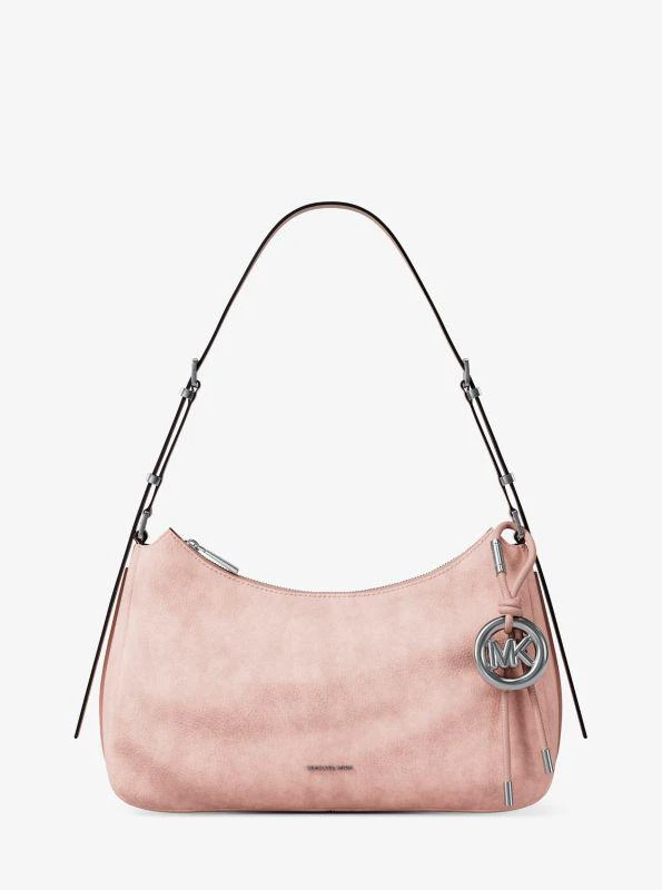 Michael Kors Nolita Medium Nubuck Shoulder Bag
