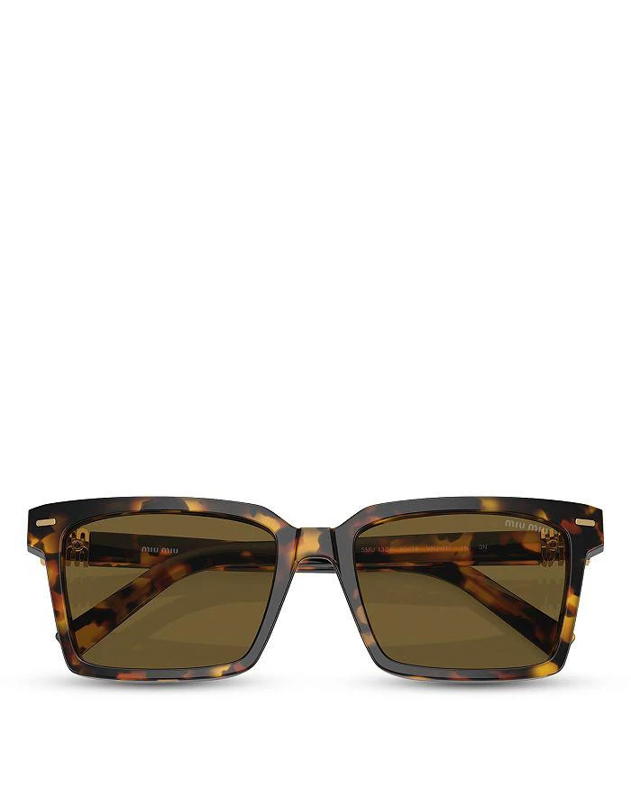 Miu Miu Rectangular Sunglasses, 55mm 3