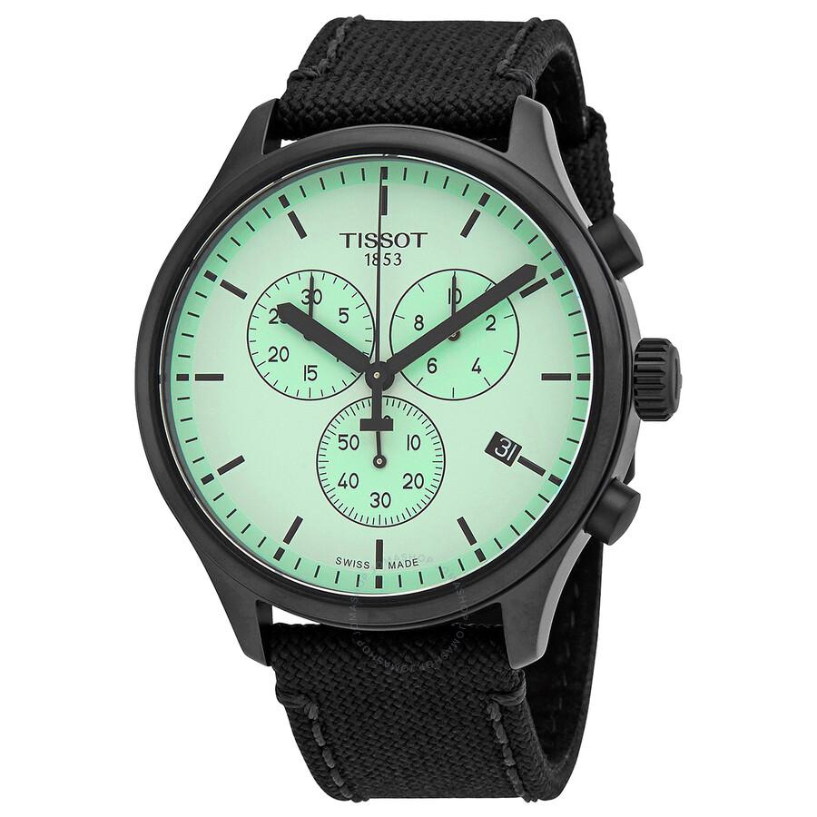 Tissot Chronograph Quartz Green Dial Men's Watch T116.617.37.091.00