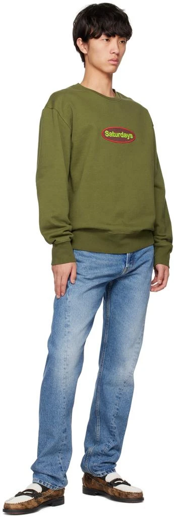 Saturdays NYC Khaki Bowery Sweatshirt 4