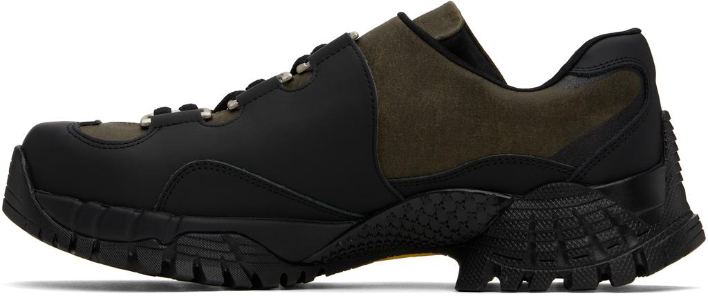 Shop Black & Brown Trainer Diagonale Sneakers on Sale at