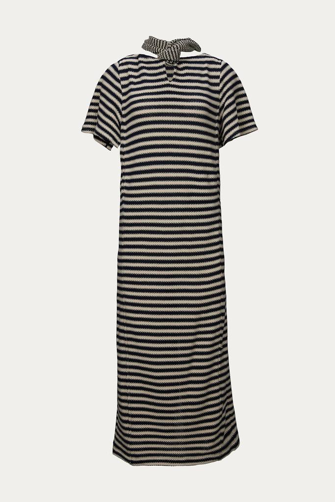 EENK Eenk - SICILIA SHORT SLEEVE TIE BACK DRESS