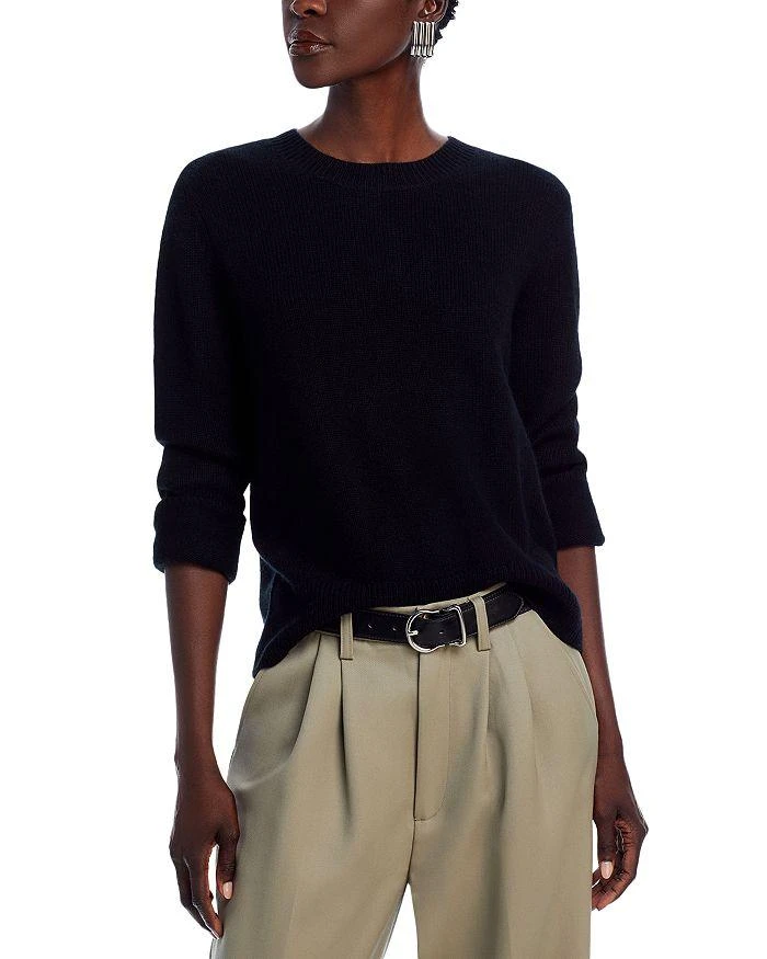 C by Bloomingdale's Cashmere Boxy Crewneck Sweater - Exclusive 1