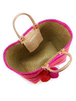 mar Y sol Capri Woven Straw Tote 3