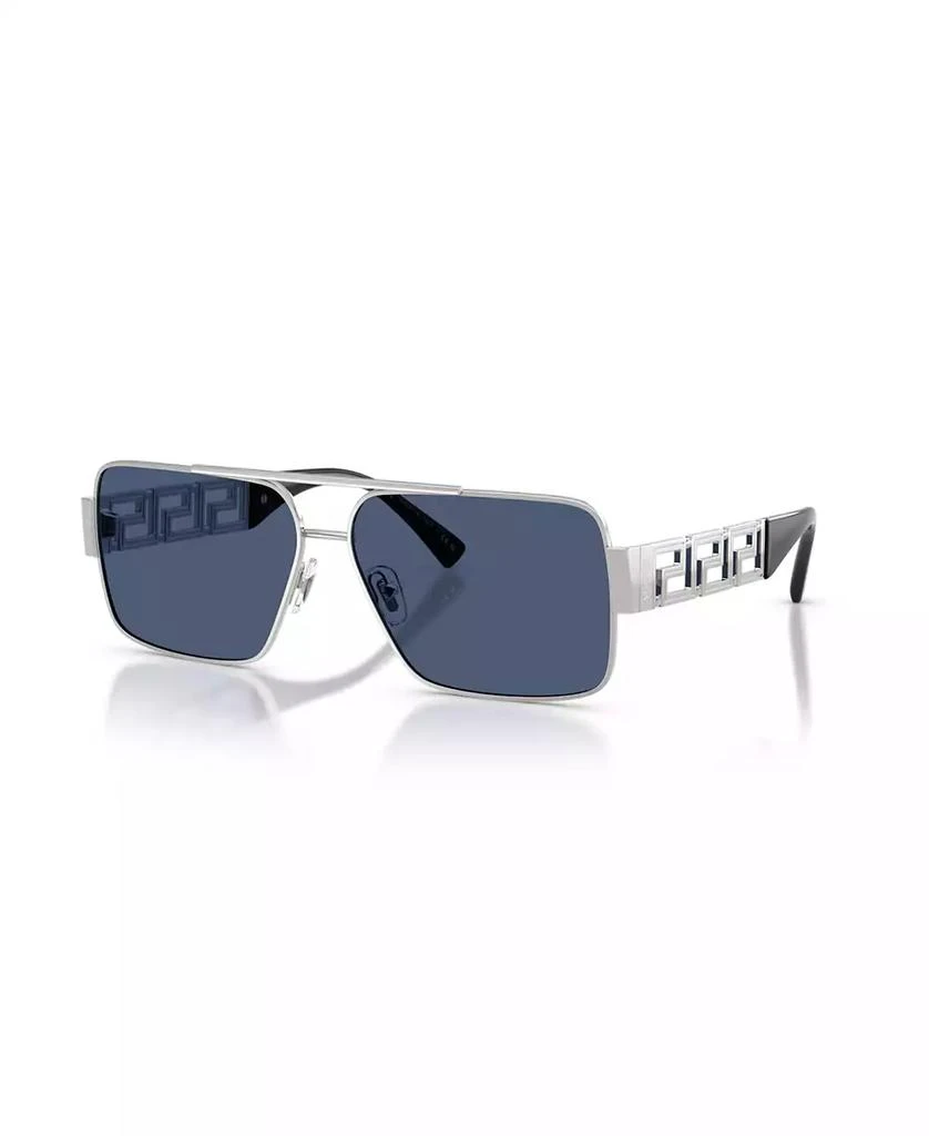 Versace Men
s Rectangle Sunglasses, VE2290