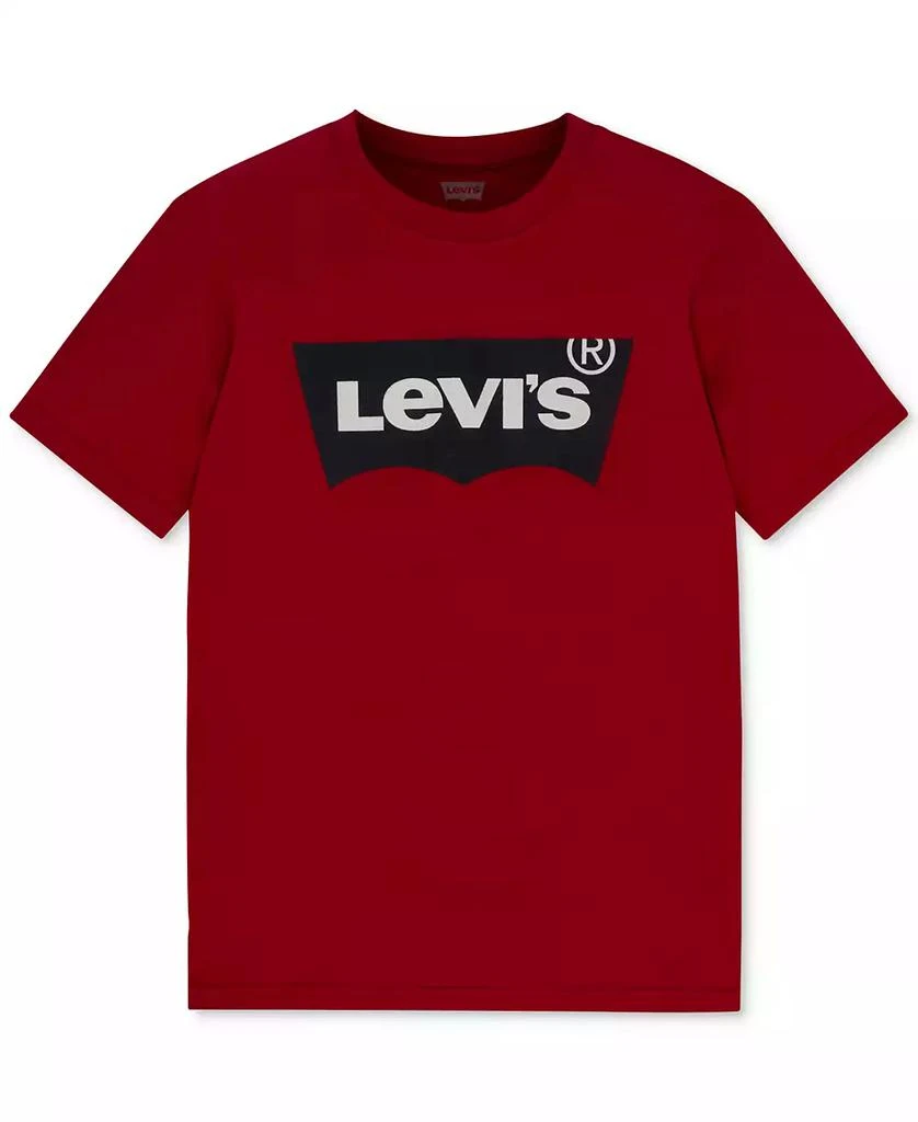 Levi's Big Boys Batwing Logo Crewneck Jersey T-shirt 2