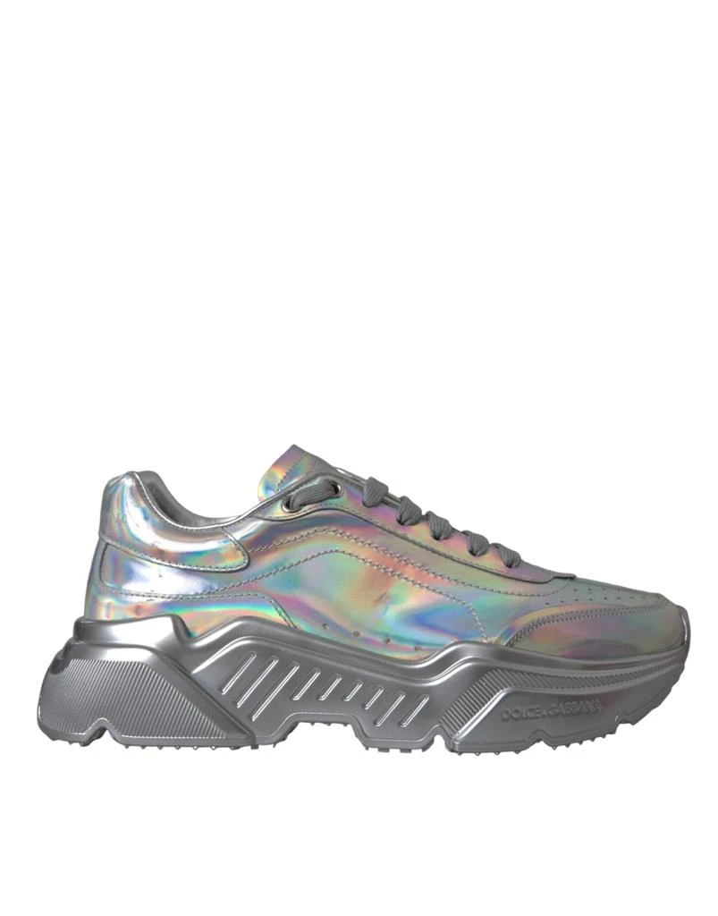 Dolce & Gabbana Dolce & Gabbana  Iridescent DAYMASTER Leather Sneakers Women's Shoes 1