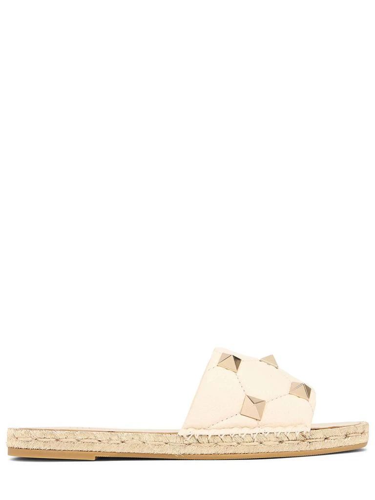 Valentino 20mm Roman Stud Leather Espadrilles 1