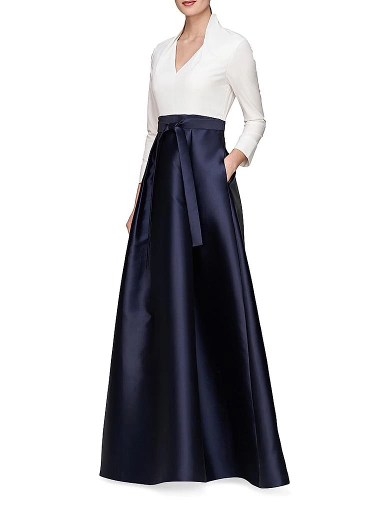 Kay Unger Phoebe Swan-Neck Gown 3