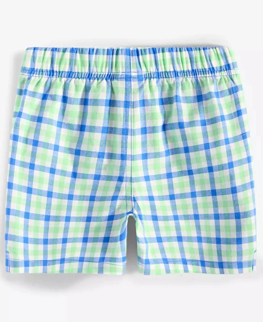 First Impressions Baby Boys Outdoor Check Twill Shorts, Exclusively at Macy's 3