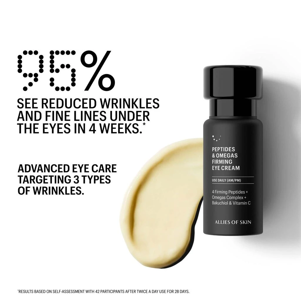 Allies of Skin Allies of Skin Peptides Omegas Firming Eye Cream 15 ml. 2