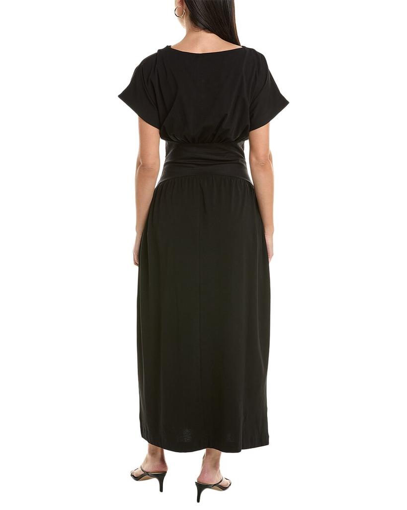 Alpha Studio ALPHA STUDIO Gathered Maxi Dress