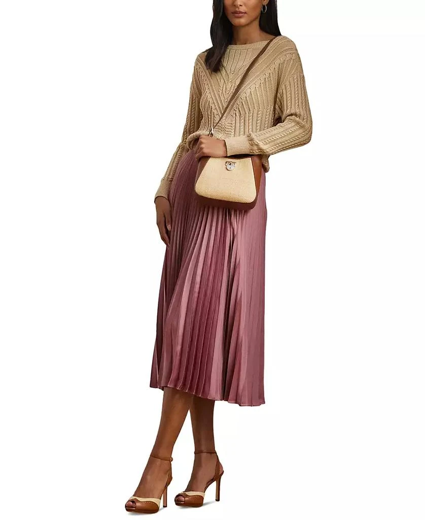 Ralph Lauren Raffia Mini Tanner Shoulder Bag 4