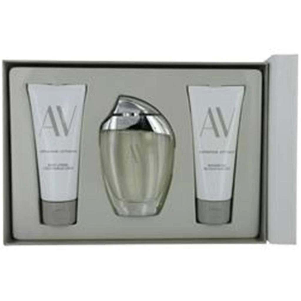 Adrienne Vittadini AV by  for Women - 3 Pc Gift Set 3oz EDP Spray 3.3oz Body Lotion 3.3oz Shower Gel 1