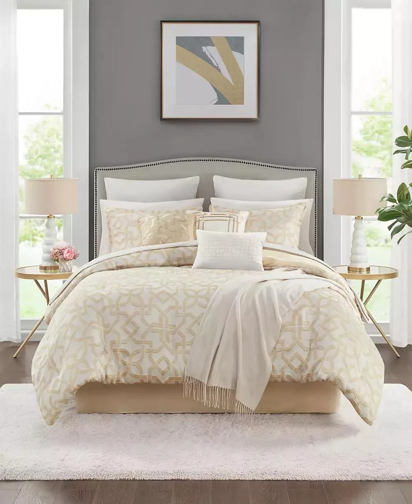 JLA Home Bowery 14-Pc. Comforter Set, California King, Exclusively at Macy’s 1